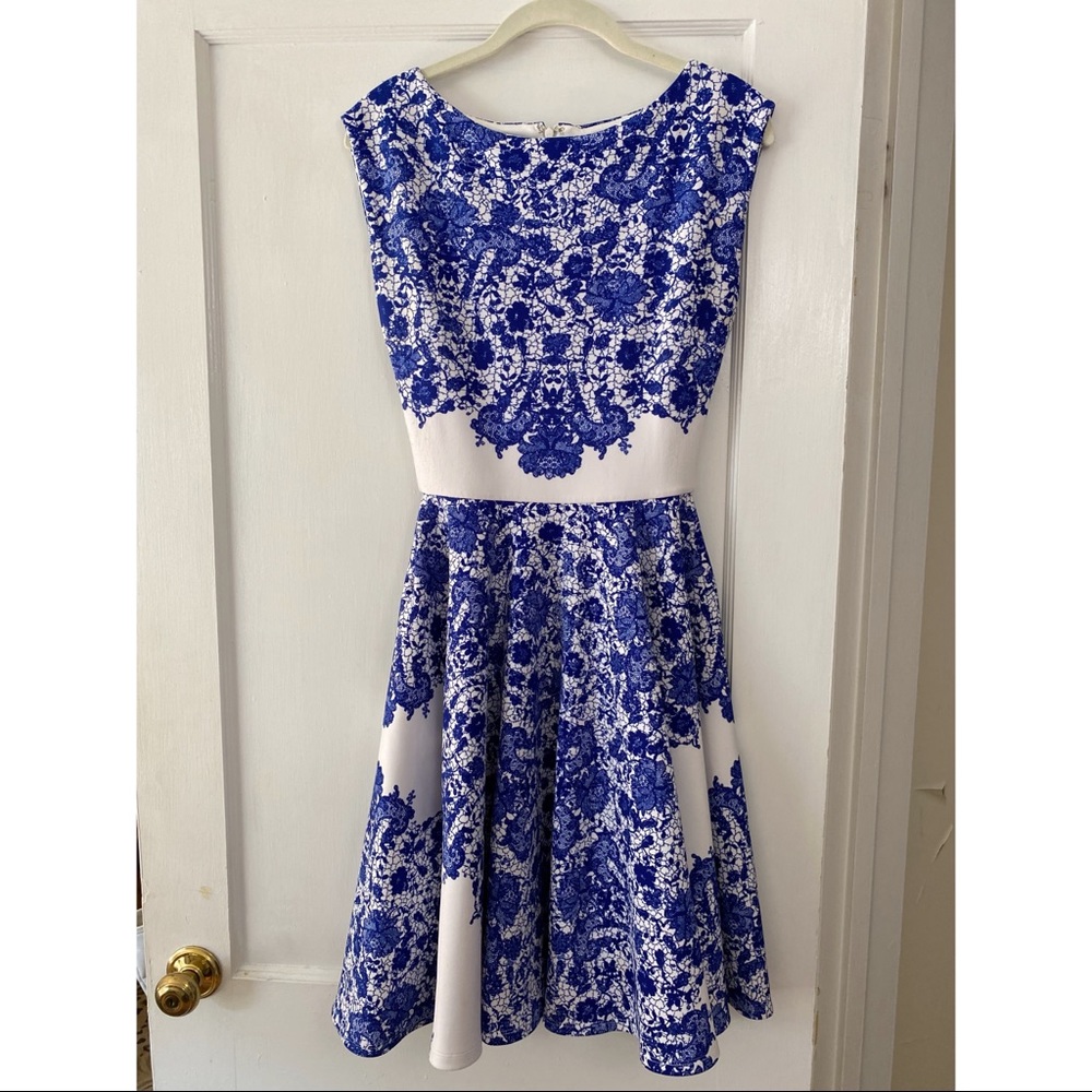 Marc Bouwer sleeveless garden dress